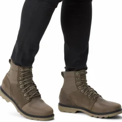 Homme Sorel Boots en Cuir imperméables Carson™ Six marron