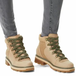 Femme Sorel Boots en Cuir imperméables Lennox™ Hiker marron/beige