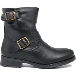 Femme Lab78 Boots en Cuir Jessica noires