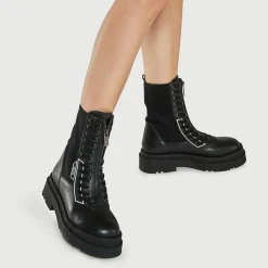 Liu-Jo Boots en Cuir Lena noires