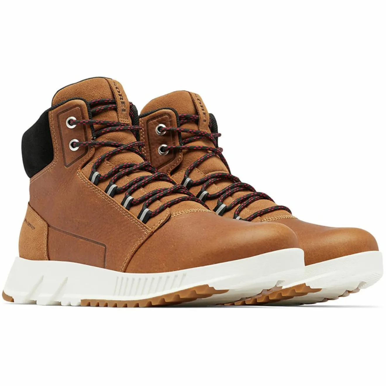 Hot Sorel Boots en Cuir Mac Hill cognac