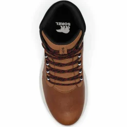 Hot Sorel Boots en Cuir Mac Hill cognac
