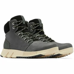 Homme Sorel Boots en Cuir Mac Hill grises