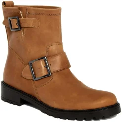 Outlet Lab78 Boots en Cuir Pia camel