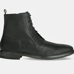 Discount Geox Boots en Cuir Terence noir