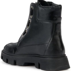 Femme Geox Boots en Cuir Vilde noires