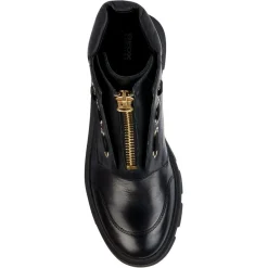 Femme Geox Boots en Cuir Vilde noires