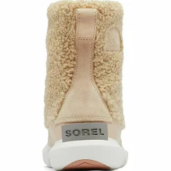 Femme Sorel Boots en fausse fourrure doublure polaire Explorer II beiges