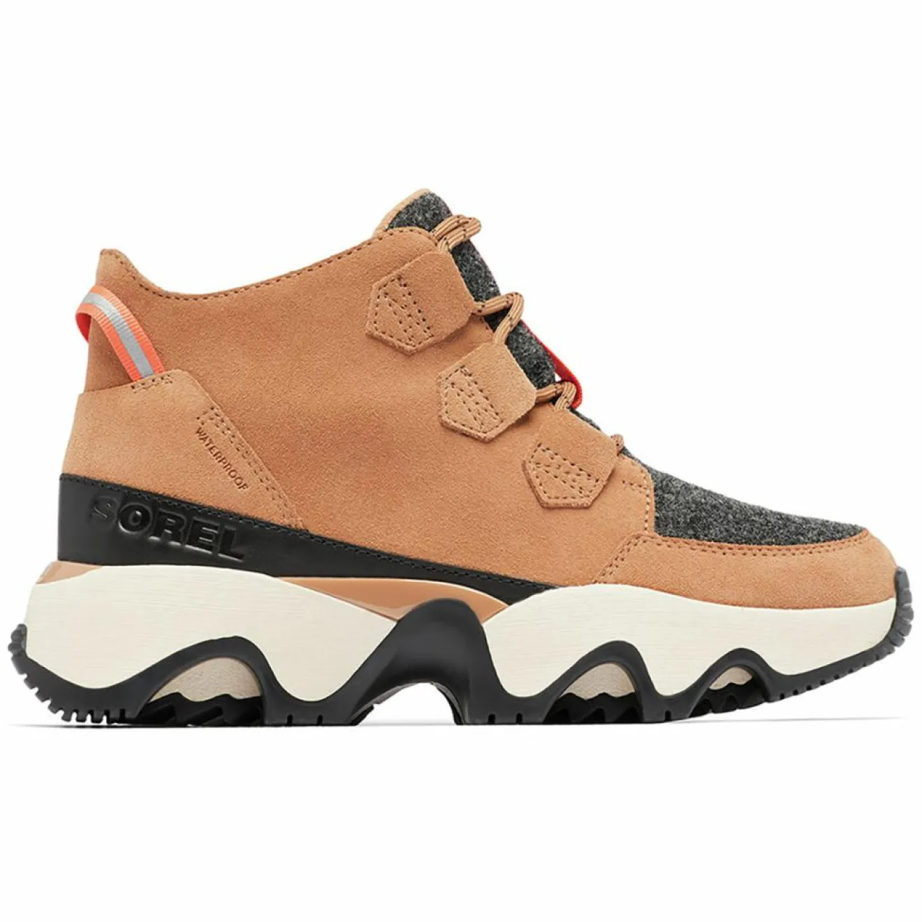 Sale Sorel Boots en Velours de Cuir doublure polaire Kinetic cognac