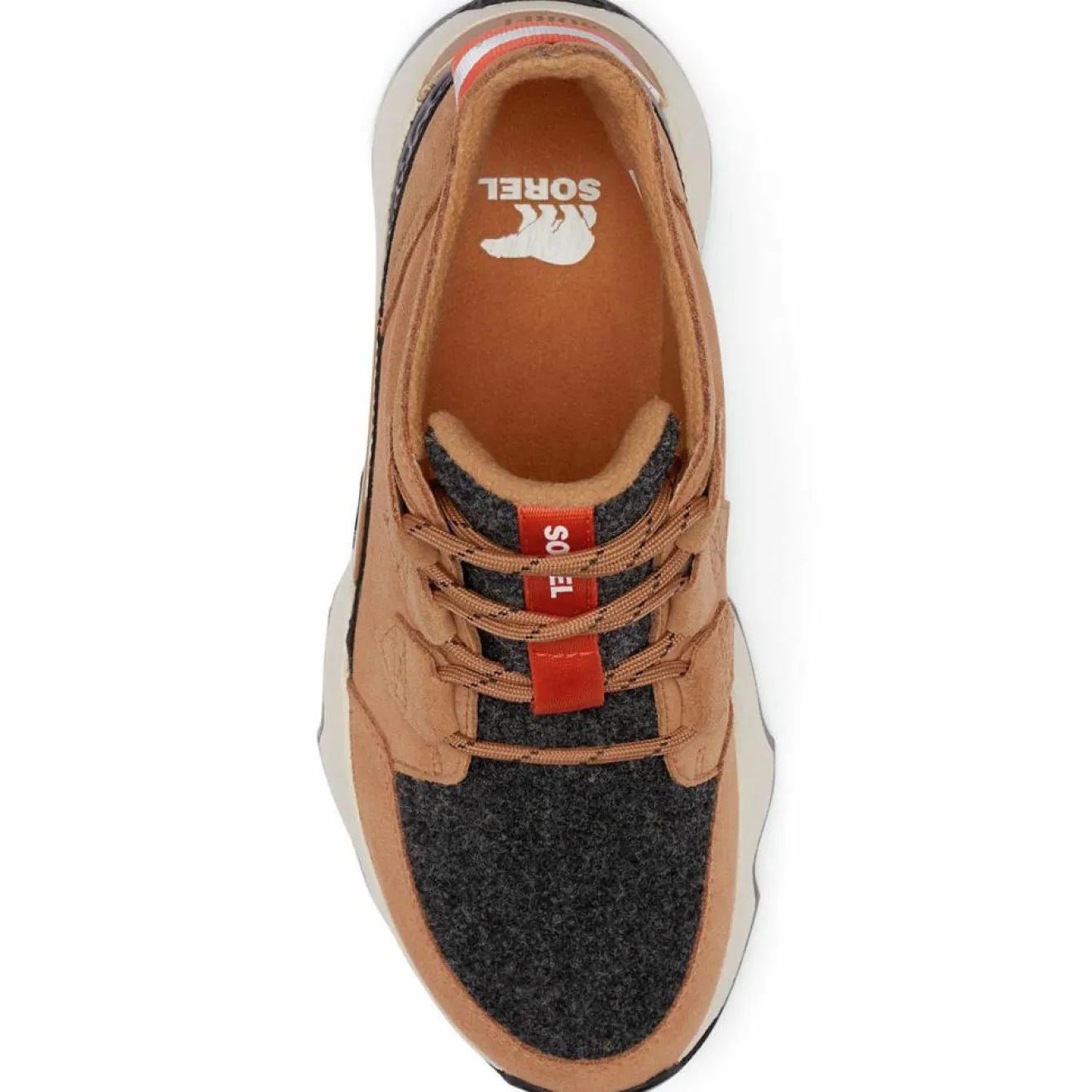 Sale Sorel Boots en Velours de Cuir doublure polaire Kinetic cognac