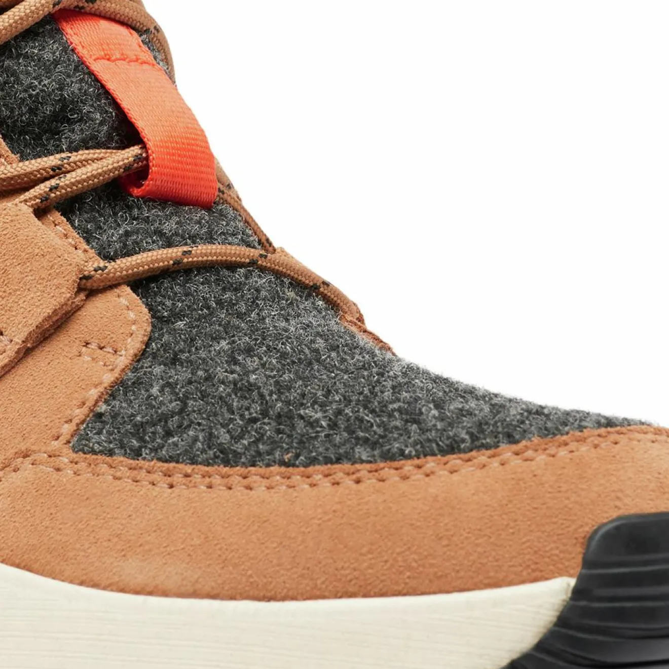 Sale Sorel Boots en Velours de Cuir doublure polaire Kinetic cognac