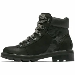 Hot Sorel Boots en Velours de Cuir Lennox noires