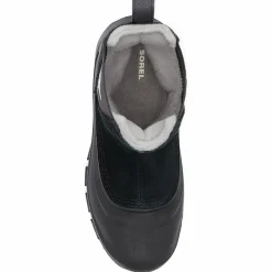 Homme Sorel Boots en Velours de Cuir Buxton noir/gris