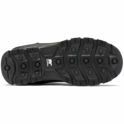 Homme Sorel Boots en Velours de Cuir Buxton noir/gris