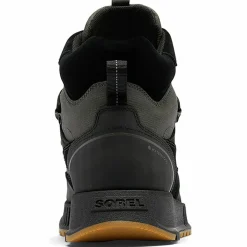 Homme Sorel Boots en Velours de Cuir Mac Hill noires