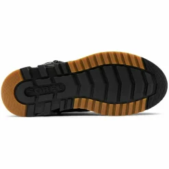 Homme Sorel Boots en Velours de Cuir Mac Hill noires