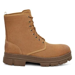 Homme Ugg Boots en Velours de Cuir Skyvieservice cognac