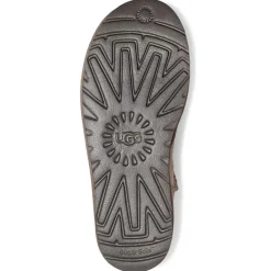 Femme Ugg Boots fourrées en Velours de Cuir Classic Short Bailey taupe