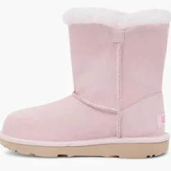 Ugg Boots fourrées Laine en Velours de Ciir Irina Star Charm roses