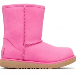 Online Ugg Boots fourrées Laine en Velours de Cuir Classic Weather Short roses