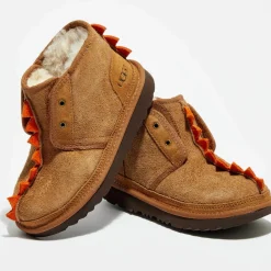 Best Ugg Boots fourrées Laine en Velours de Cuir Dydo Neumel II beige moyen