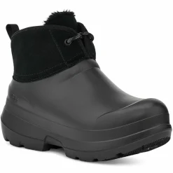 Femme Ugg Boots fourrées Laine Tasman X Lace noires
