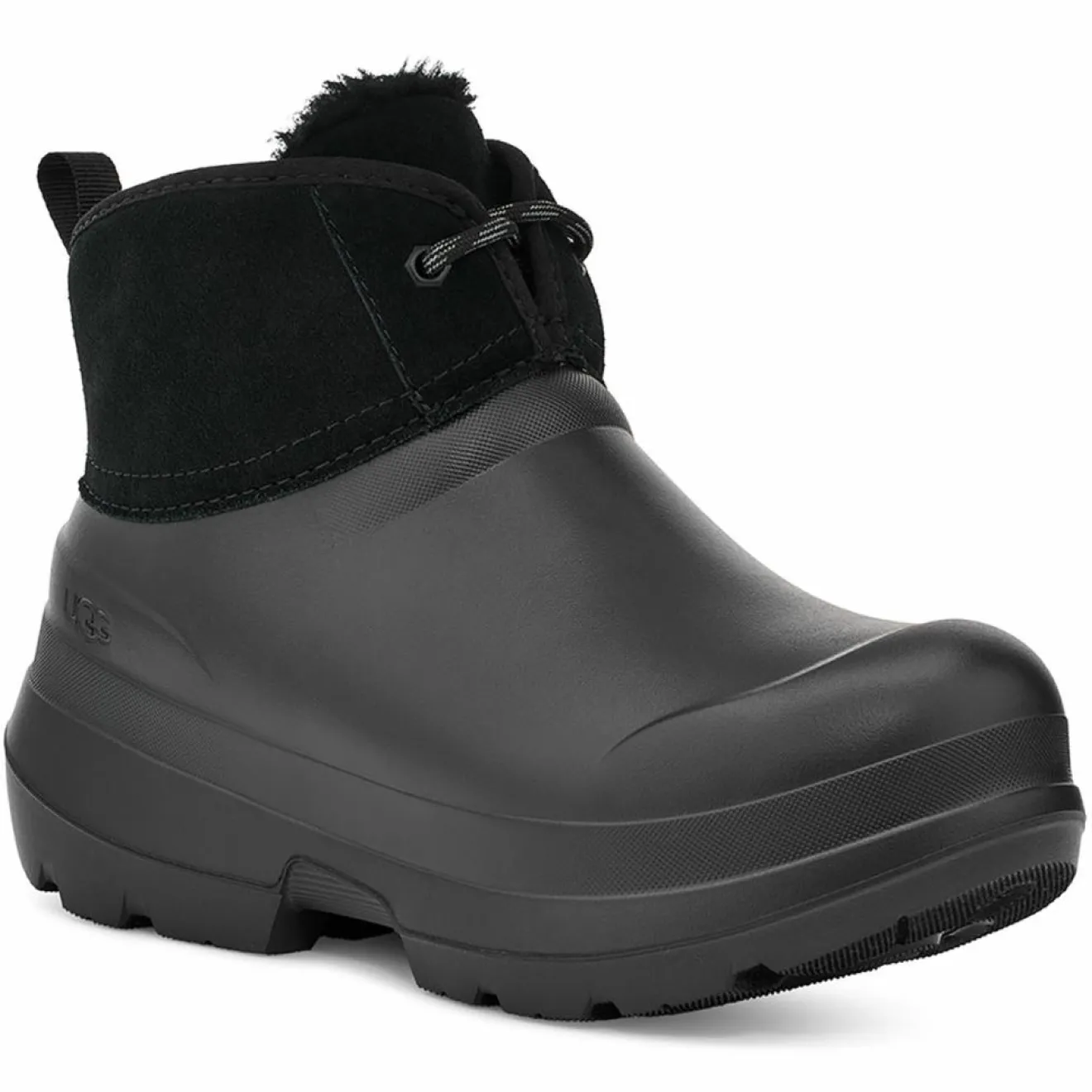 Femme Ugg Boots fourrées Laine Tasman X Lace noires