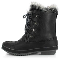 Femme Kimberfeel Boots Fourrées Vallandry noires