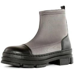 Outlet Lab78 Boots Mahaut grises - Talon 5 cm