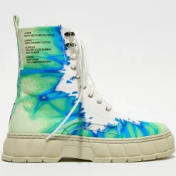Femme Viron Boots recyclées 1992 vert/bleu