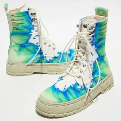 Femme Viron Boots recyclées 1992 vert/bleu