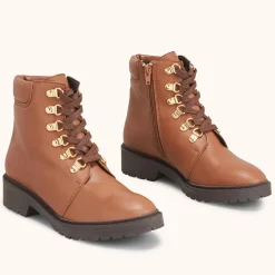 Femme Cosmoparis Boots Vegas Vegan cognac