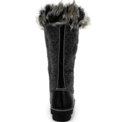 Sale Kimberfeel Bottes de neige fourrées Capucine noires
