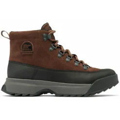 Hot Sorel Bottes d'hiver en Velours de Cuir Scout 87 Pro Boot Plus Wp marron