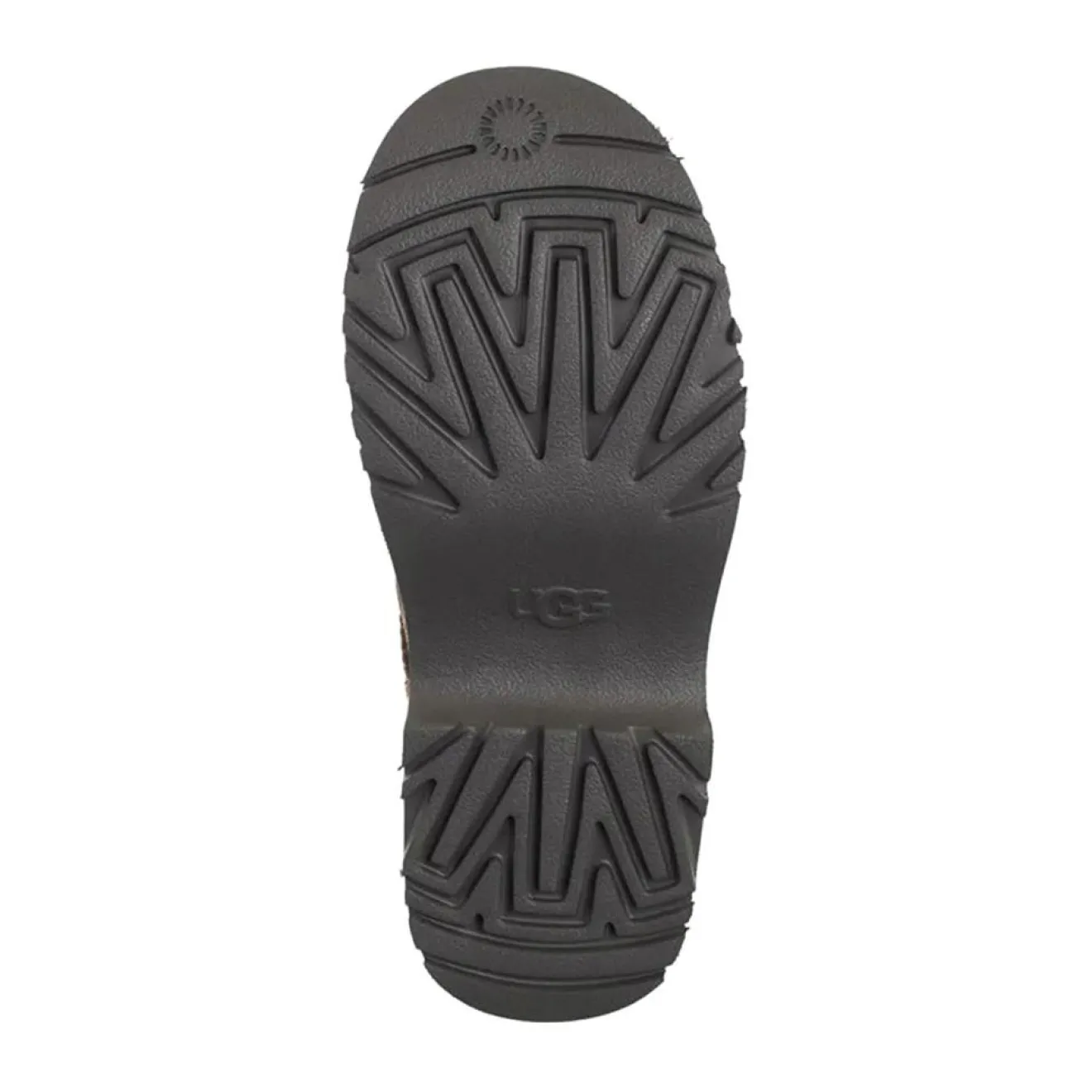 Sale Ugg Bottes en Velours de Cuir Ultra Mini New Heights marron