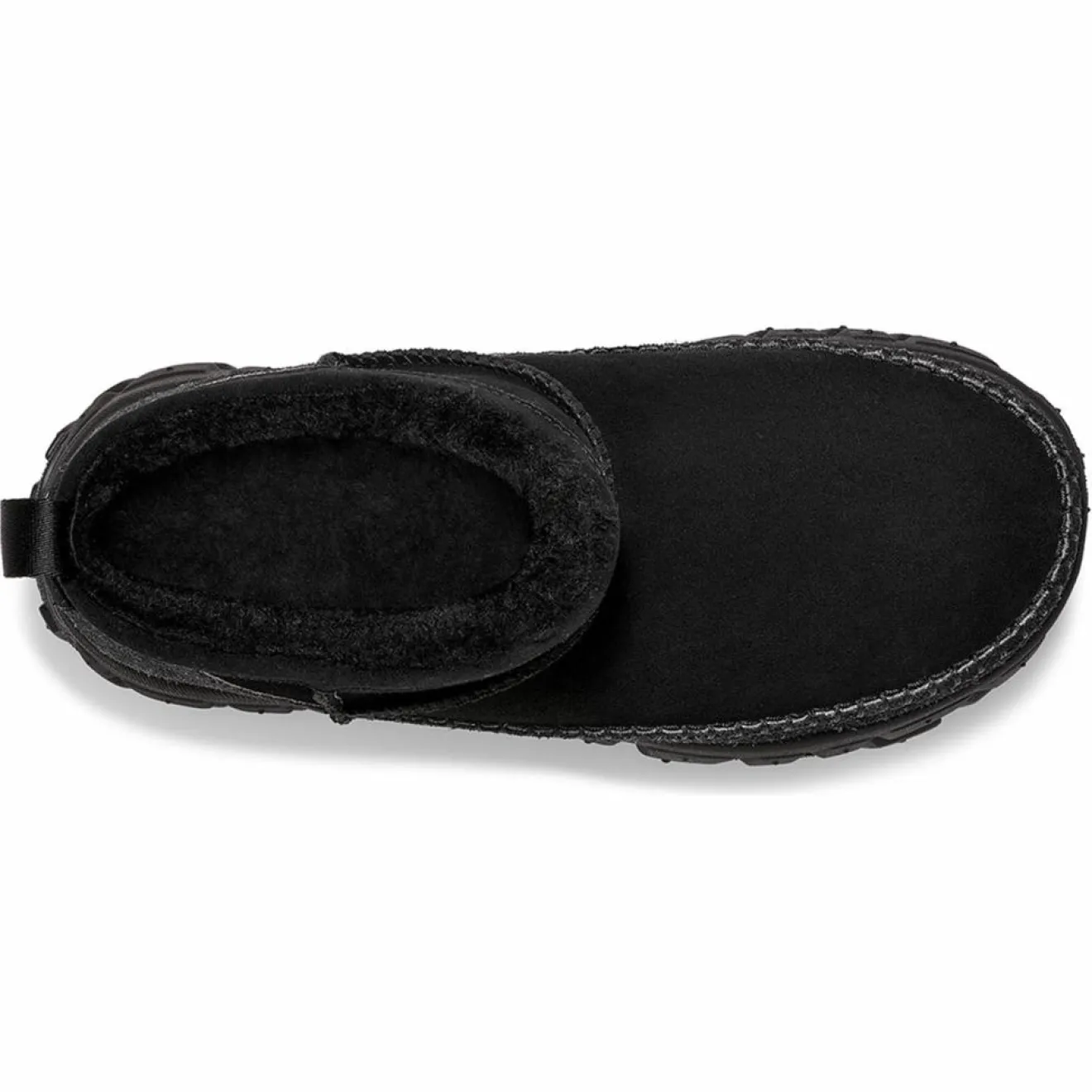 Homme Ugg Bottes en Velours de Cuir Venture Daze Ultra Mini noires