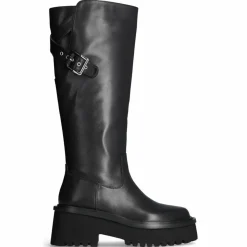 New Liu-Jo Bottes Flair en Cuir noires