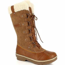Femme Kimberfeel Bottes fourrées Floriane camel