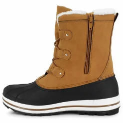Homme Kimberfeel Bottes fourrées Hugo camel/noir