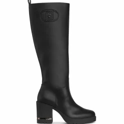 Outlet Liu-Jo Bottes Gloria noires - Talon 9.5 cm