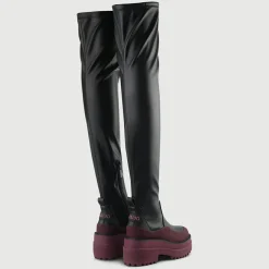 Femme Liu-Jo Bottes Rosie noir/rose