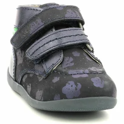 Sale Kickers Bottillons en Cuir Bonkro-2 marine