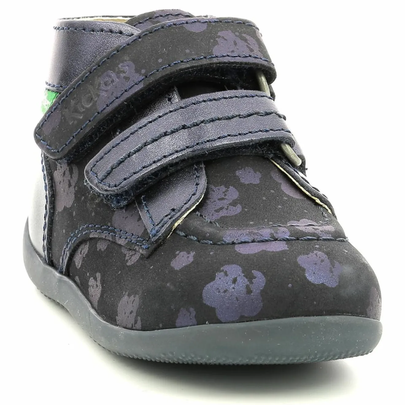 Sale Kickers Bottillons en Cuir Bonkro-2 marine