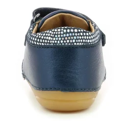 Enfant Aster Bottillons en Cuir Kimousi marine