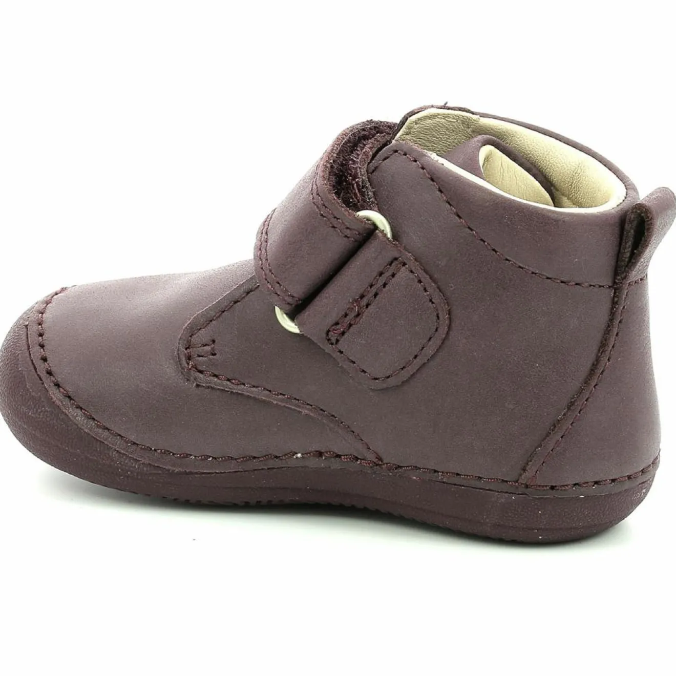 Hot Kickers Bottillons en Cuir Sabio violet foncé