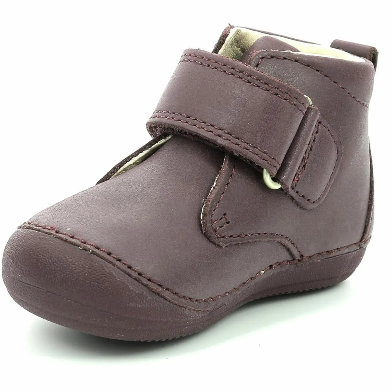 Hot Kickers Bottillons en Cuir Sabio violet foncé