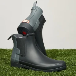 Femme Hunter Bottillons Original Refined Chelsea gris/anthracite