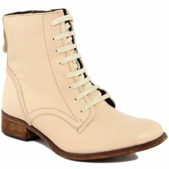 Femme Lab78 Bottines à lacets en Cuir marron