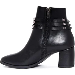 Lab78 Bottines à talon Clotilde noires - Talon 6 cm