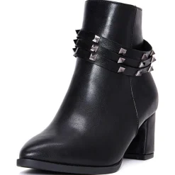 Lab78 Bottines à talon Clotilde noires - Talon 6 cm